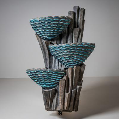 Ceramic Indoor Fountain likely Venice San Polo Mid 20th Century