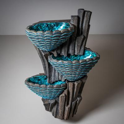 Ceramic Indoor Fountain likely Venice San Polo Mid 20th Century