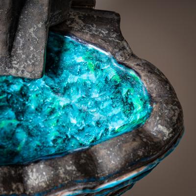 Ceramic Indoor Fountain likely Venice San Polo Mid 20th Century