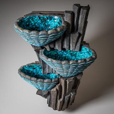 Ceramic Indoor Fountain likely Venice San Polo Mid 20th Century