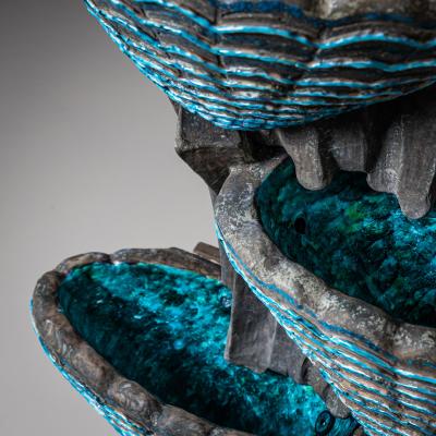 Ceramic Indoor Fountain likely Venice San Polo Mid 20th Century