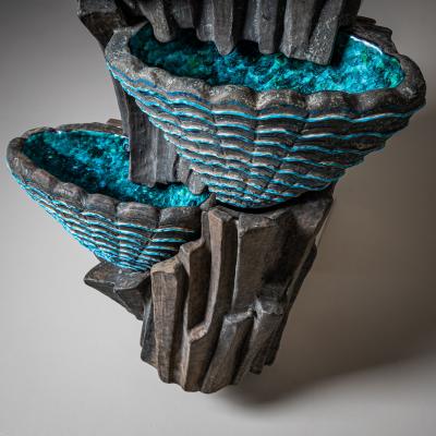 Ceramic Indoor Fountain likely Venice San Polo Mid 20th Century