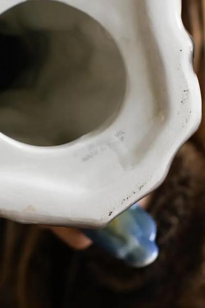 Ceramic Parrot by Ceramiche Boxer Bassano Del Grappa