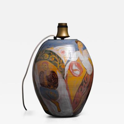 Ceramic table lamp