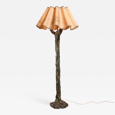Ceramic tree shaped floor lamp Italy