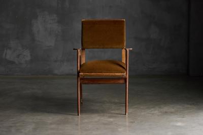Cerused Art Deco Armchair France 1940s