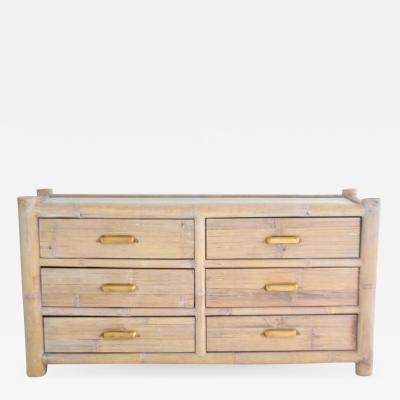 Cerused Bamboo Sideboard