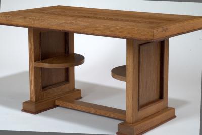 Cerused Oak Coffee Table France 1950s