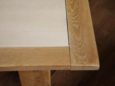 Cerused Oak Farmhouse Table