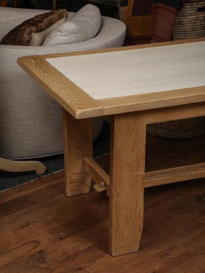 Cerused Oak Farmhouse Table