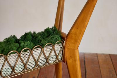 Cesare Lacca 1950s Italian Glass Console