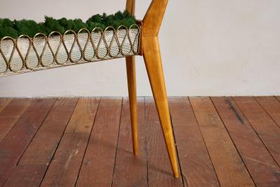 Cesare Lacca 1950s Italian Glass Console