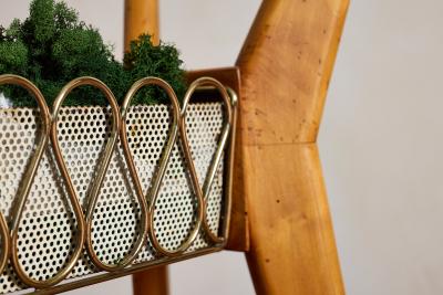 Cesare Lacca 1950s Italian Glass Console