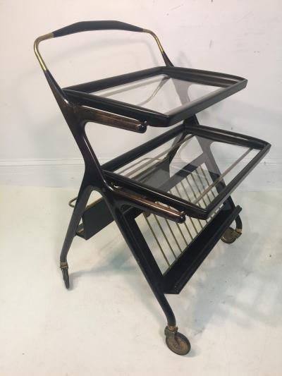 Cesare Lacca CESARE LACCA MID CENTURY MODERNIST BAR CART