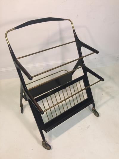 Cesare Lacca CESARE LACCA MID CENTURY MODERNIST BAR CART