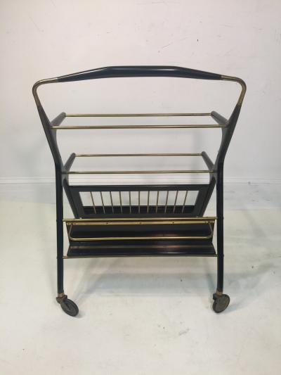 Cesare Lacca CESARE LACCA MID CENTURY MODERNIST BAR CART
