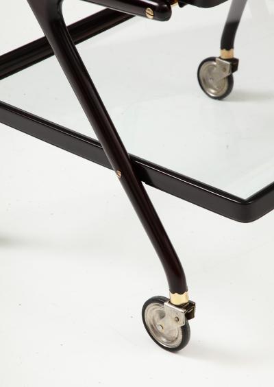 Cesare Lacca Cesare Lacca Modernist 3 Tier Bar Cart