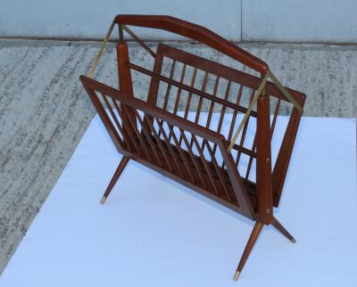 Cesare Lacca Cesare Lacca Walnut Magazine Holder