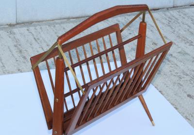 Cesare Lacca Cesare Lacca Walnut Magazine Holder