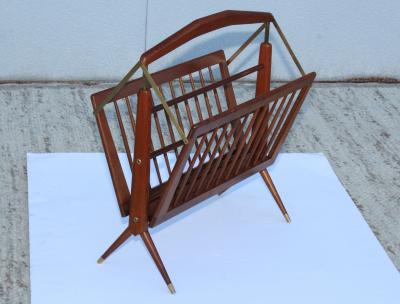 Cesare Lacca Cesare Lacca Walnut Magazine Holder