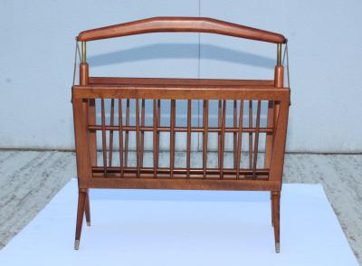 Cesare Lacca Cesare Lacca Walnut Magazine Holder