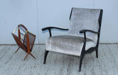 Cesare Lacca Cesare Lacca Walnut Magazine Holder