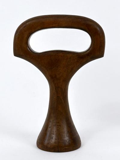 Cesare Lacca Exceptional Mid Century Tripod Teak Side Table or Occasional Table Germany 1960s