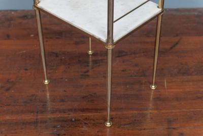 Cesare Lacca Italian Brass and Marble Drinks Table
