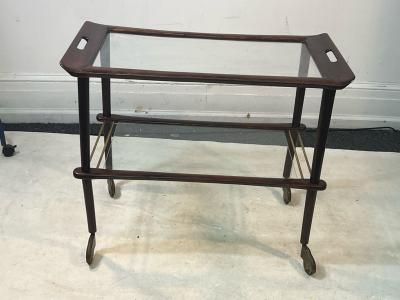 Cesare Lacca MID CENTURY ITALIAN BAR CART BY CESARE LACCA