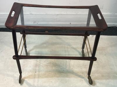 Cesare Lacca MID CENTURY ITALIAN BAR CART BY CESARE LACCA