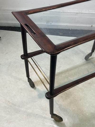 Cesare Lacca MID CENTURY ITALIAN BAR CART BY CESARE LACCA