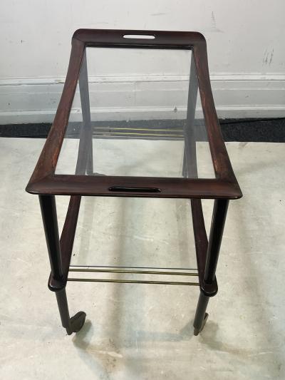 Cesare Lacca MID CENTURY ITALIAN BAR CART BY CESARE LACCA