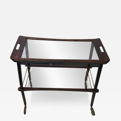 Cesare Lacca MID CENTURY ITALIAN BAR CART BY CESARE LACCA