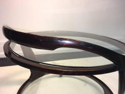 Cesare Lacca MODERNIST CESARE LACCA ROUND BAR CART