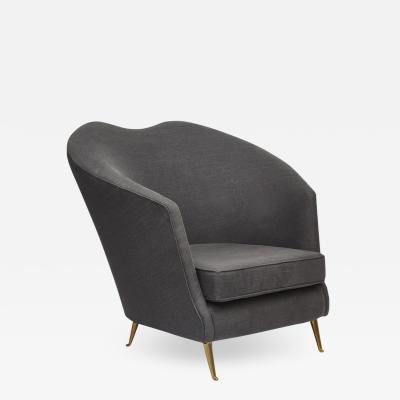 Cesare Lacca Pair of Mid Century Modern armchairs by Cesare Lacca Italy 