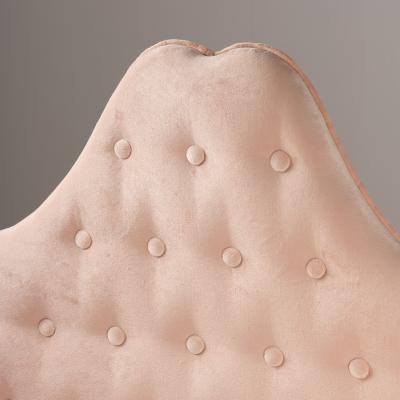 Cesare Lacca Pink velvet bench