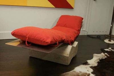 Chaise Longue Diapason by De Lucchi Saracino