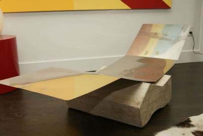 Chaise Longue Diapason by De Lucchi Saracino