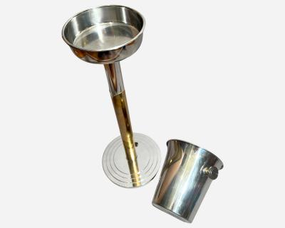 Champagne bucket from the liner Norway ex France Maison WMF Germany circa 1960