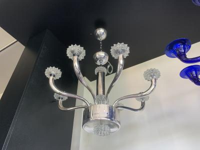 Chandelier Murano Glass With Rostrato Cup Very Impressive