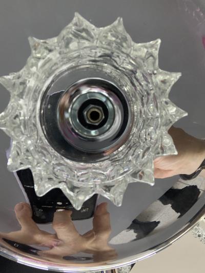 Chandelier Murano Glass With Rostrato Cup Very Impressive