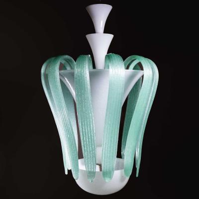 Chandelier by Tomaso Buzzi for Venini Italy 1930s