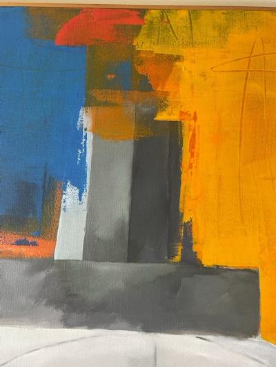 Chandra Johan EXCEPTIONAL MODERN PAINTING BY CHANDRA JOHAN