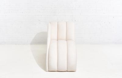 Channel Tufted Chaise Lounge by Vladimir Kagan 1980