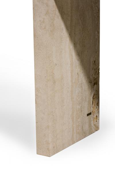 Chapter Studio Contemporary Middle Eastern Marble and Travertine Console
