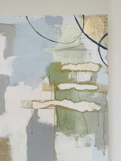 Charissa Owens The Path Between Us Mixed Media Abstract Painting 2021