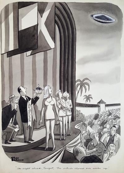 Charles Addams Miss Universe