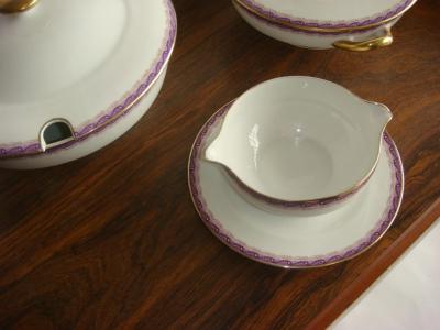 Charles Ahrenfeldt French Limoges Dinner Service by Ahrenfeldt