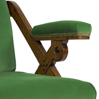 Charles Bevan Charles Bevan Marsh Jones Cribb Gothic Revival New Registered Reclining Chair