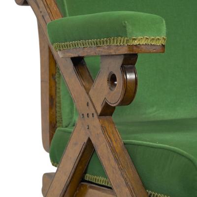 Charles Bevan Charles Bevan Marsh Jones Cribb Gothic Revival New Registered Reclining Chair